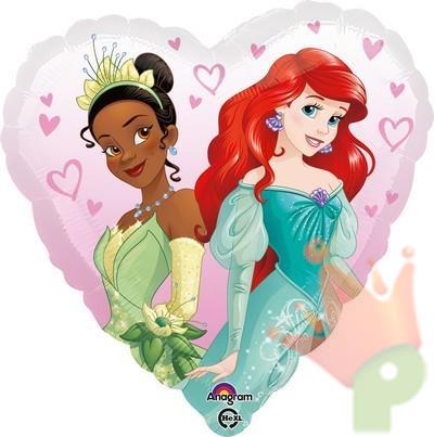 PALLONCINO MYLAR 18 INCH - 45 CM CUORE PRINCIPESSE