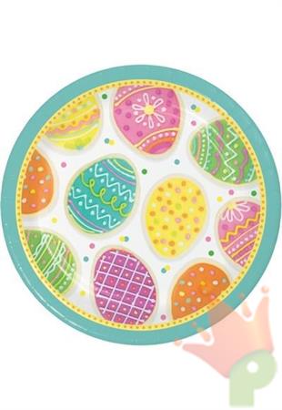 PIATTI 23 CM EASTER TREATS 8 PZ
