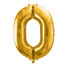 PALLONCINO MYLAR 40 INCH NUMERO O ORO