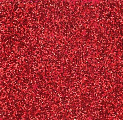 MOOSGUMMI 2 MM 30X40 CM ROSSO GLITTER