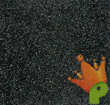 MOOSGUMMI 2 MM 30X40 CM NERO GLITTER