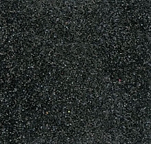 MOOSGUMMI 2 MM 30X40 CM NERO GLITTER