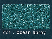 BOCCETTA GLITTER VERDE OCEANO 7 GR