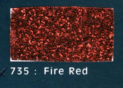 BOCCETTA GLITTER FINE ROSSO 7 GR SPECIALE PER TESSUTI