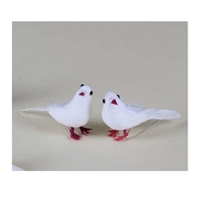 COLOMBA PIUMA 12 CM ALI CHIUSE 12 PZ