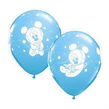PALLONCINI 12 INCH TOPOLINO CELESTE 6 PZ