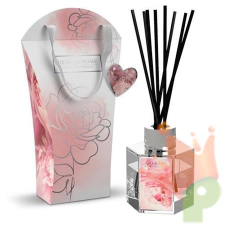 DIFFUSORE HEART & HOME  PEONIA ROMANTICA 75 ML