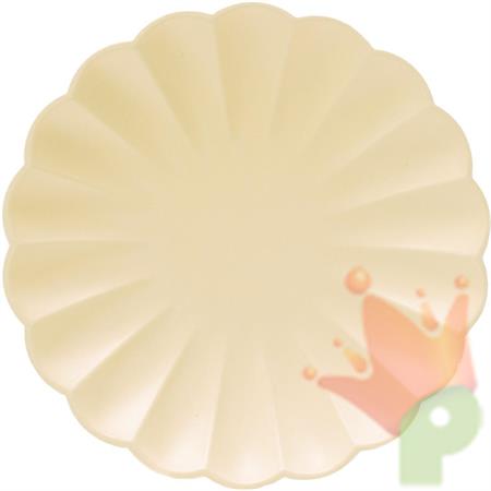 PIATTI 23 CM FLOWER CHAMPAGNE 8 PZ
