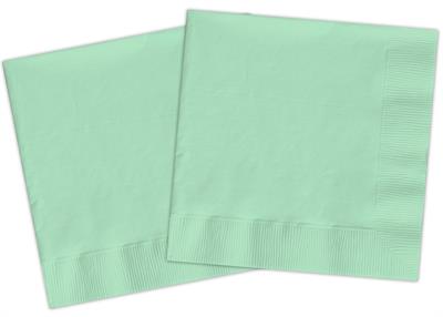 TOVAGLIOLI 33X33 2V VERDE MENTA 20 PZ