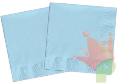 TOVAGLIOLI 33X33 2V CELESTE BABY 20 PZ