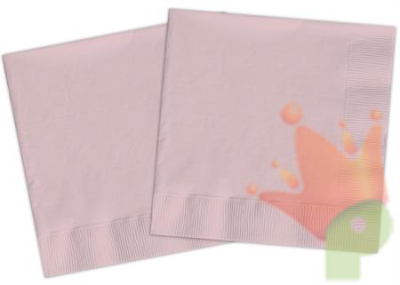 TOVAGLIOLI 33X33 2V ROSA BABY 20 PZ