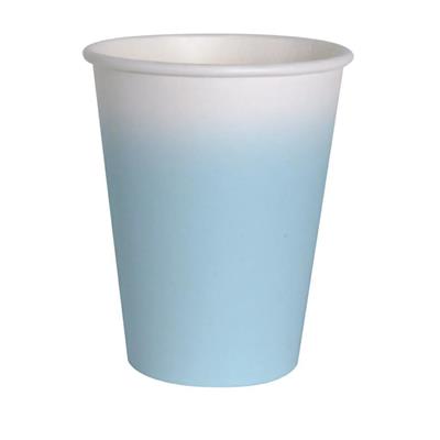 BICCHIERI 250 ML CELESTE BABY 8 PZ