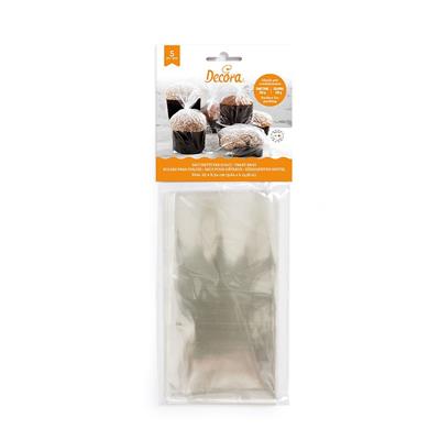 BUSTE 25X34 CM NEUTRE PER ALIMENTI 5PZ