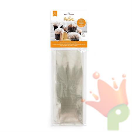 BUSTE 32X44 CM NEUTRE PER ALIMENTI 5 PZ