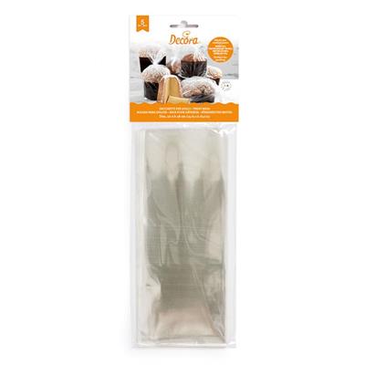 BUSTE 40X48 CM NEUTRE PER ALIMENTI 5 PZ