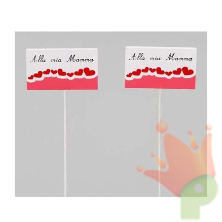 PICK ALLA MIA MAMMA ROSSO/BIANCO/ROSA 12 PZ