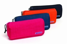 ASTUCCIO TESSUTO RETTANGOLARE 20X6X8 CM FUCSIA/BLU/ARANCIO/NERO