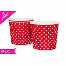 CONTENITORE 18CM POPCORN 3PZ