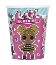 BICCHIERI 266 ML LOL SURPRISE 8 PZ