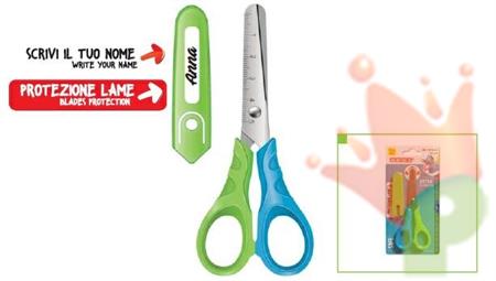 FORBICI SAFE CON CAPPUCCIO PROTEGGI LAME 13 CM ARDA