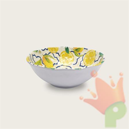 INSALATIERA 36 CM MELAMINA DECORO ISCHIA