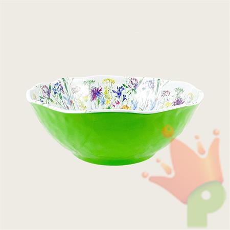 INSALATIERA IN MELAMINA 35X11 CM DECORO SPRING