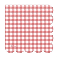 TOVAGLIOLI 33X33 VICHY ROSSO 16 PZ