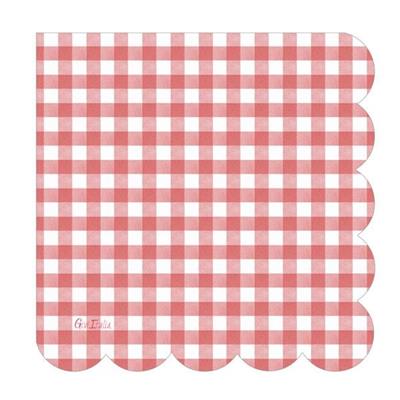 TOVAGLIOLI 33X33 VICHY ROSSO 16 PZ