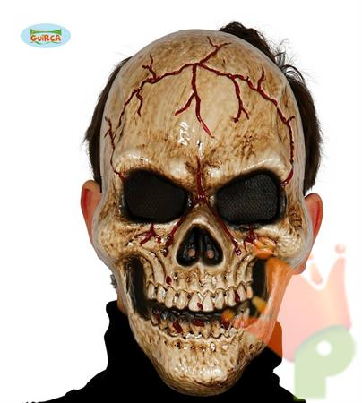 MASCHERA TESCHIO OSCURO PVC