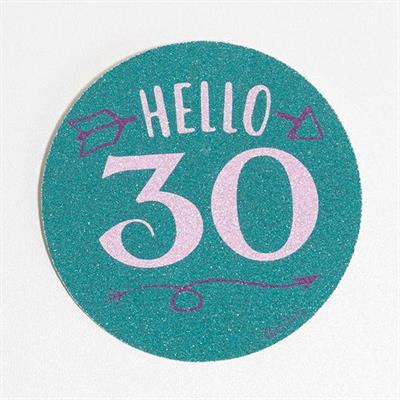 SPILLA 10 CM GLITTER 30 ANNI
