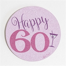 SPILLA 10 CM GLITTER 60 ANNI