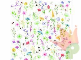 TOVAGLIOLI 33X33 WILD FLOWERS 16 PZ