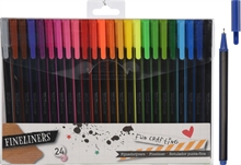 VALIGETTA DA 24 PENNARELLI COLORATI