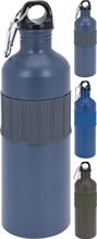 BORRACCIA IN ALLUMINIO 750 ML VERDE/BLU/NERA