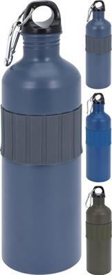 BORRACCIA IN ALLUMINIO 750 ML VERDE/BLU/NERA