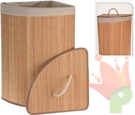 CESTA BUCATO IN BAMBU' 35X35X60 CM