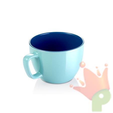 TAZZA JUMBO AZZURRA CREMA SHINE