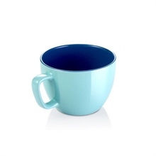 TAZZA JUMBO AZZURRA CREMA SHINE