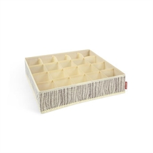 ORGANIZER BIANCHERIA INTIMA PANNA 40X35X10 CM FANCY HOME