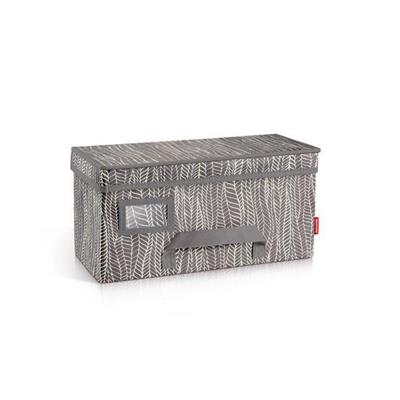 SCATOLA GRIGIA 40X18X20 CM FANCY HOME