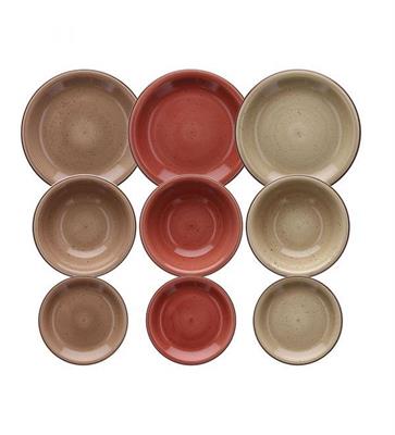 SERVIZIO DA TAVOLA LOUISE TIERRA 18 PZ