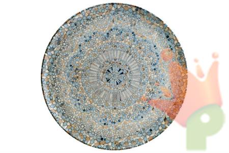 PIATTO PIANO 32 CM MOSAIC