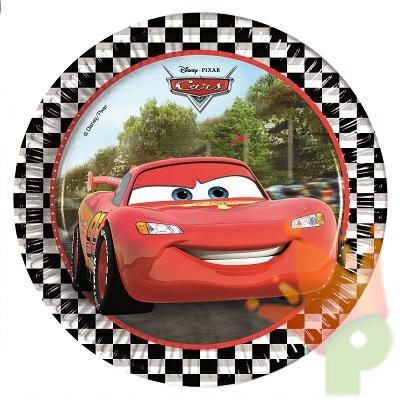 PIATTO 18 CM CARS 8 PZ