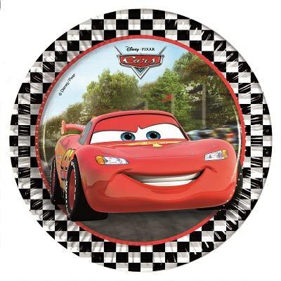 PIATTO 18 CM CARS 8 PZ