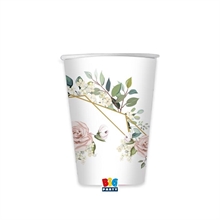 BICCHIERI 200 CC FLORAL GEOMETRIC