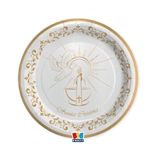 PIATTI 24 CM CRESIMA GOLD 8 PZ