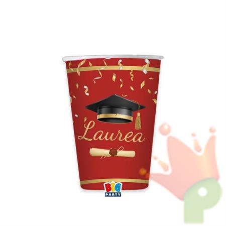BICCHIERI 200 CC LAUREA GLAMOUR 8 PZ