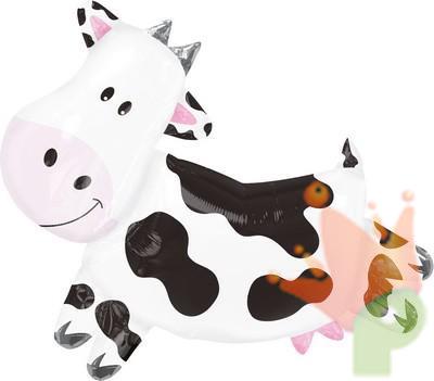 PALLONCINO MYLAR SUPERSHAPE MUCCA 76X71 CM