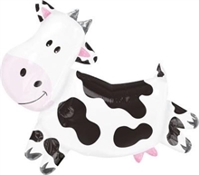 PALLONCINO MYLAR SUPERSHAPE MUCCA 76X71 CM