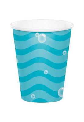 BICCHIERI 266 ML MARE OCEAN PARTY 8 PZ